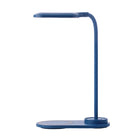 Basic Tech Wireless Qi Certified 10W Charging Pad Desk Lamp - Sea Blue-Lightweight and compact