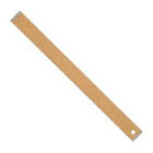 Staples Stainless Steel Ruler - 15"/38cm-Cork backing protects surfaces and prevents ruler from slipping