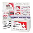First Aid Central Federal Type A Regulation First Aid Kit - Metal Case-5" x 8" x 2.75" (12.5cm x 21cm x 7 cm)