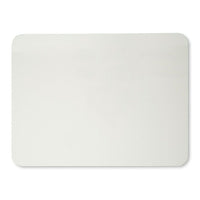 Charles Leonard Dry Erase Board, One-Sided Plain, White, 9" x 12"-Durable Masonite Construction – Built tough to endure frequent classroom use without bending or breaking.