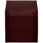 JAM Paper 6.5 x 6.5 Square Envelopes, Burgundy Translucent Vellum, 25 Pack (2813778)-Size: 6-1/2" x 6-1/2"