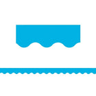 Teacher Created Resources Scalloped Aqua Border Trim, 72 Pack-Theme: Aqua Solid