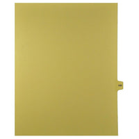 Mark Maker Legal Exhibit Index Tab Buff Single Tabs, 1/15th Cut, Letter Size, No Holes, Number 100, 25 Pack-Buff Single Tabs, 1/15th Cut
