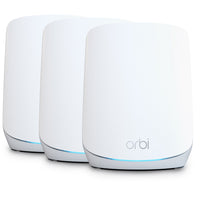Netgear Orbi Tri-band WiFi 6 Mesh System-WiFi Coverage : 7,500 sq. ft.
