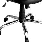 Xtech Calabria Executive Office Chair with Armrests - Black-Lumbar cushioning and comfortable armrests will help improve body posture