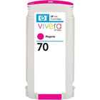 HP 70 Magenta Ink Cartridge (C9453A)-Magenta