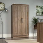 Sauder HomePlus Storage Cabinet - 71.22" H - Salt Oak (422428)-Salt Oak - Engineered Wood