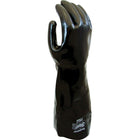 Showa Best Glove Chemical Resistant Gloves, 16" L, Neoprene, Cotton Inner Lining - 3 Pack-Cuff Style Straight