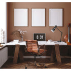 Eglo Sonresa Desk Lamp, 26", Black & Chrome Finish-Dimensions: 26.26"H x 5.12"W x 16.1"D