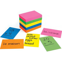Hygloss Products 3" x 9" Flash Cards, 400/Pack (HYG43917)-Dimensions: 3" x 9"