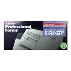 Blueline #9 Double Window Envelope - 4" x 9" - White - 100 Pack-100 envelopes/box