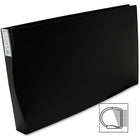 Filemode 11" x 17" Duraply D-Ring Poly Binder, 1", Black-Extremely solid and durable three-ring binder