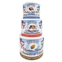 Feridies Gratitude Virginia Peanuts & Snack Mix Holiday Assortment - 1671g-Feridies Virginia Salted Peanuts (36oz, 1020g) are cooked in pure peanut oil and lightly salted to maintain the peanut's distinctive flavour and healthy qualities