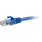 C2G Cat6 Snagless UTP Unshielded Network Patch Cable, 7.6m/25', Blue-For fast Ethernet and Gigabit computer networks that require bandwidth-intensive voice, data, or video distribution applications.