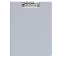 Davis Group Essential Clipboards - Grey - 10 Pack-Clipboard with 50 sheet capacity