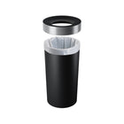 Umbra Vento Trash Can - Black - 16.5 Gallon (62 L)-6