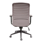 TygerClaw High Back Fabric Office Chair (TYFC2318)-Heavy duty nylon base with durable multi-surface dual wheel casters