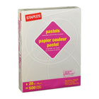 Staples 30% Recycled Pastel Coloured Copy Paper - Letter - 8-1/2" x 11 - Cream - 5000 Sheets-20 lb.