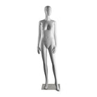 Eddie's Abstract Female Mannequin With Pointed Toe - White (150514-1)-Abstract Female Mannequin With Pointed Toe