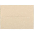 JAM Paper A2 Invitation Envelopes, 4.38 x 5.75, Parchment Brown Recycled, 1000 Pack (53447B)-Brown