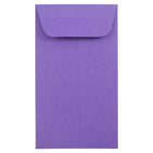 JAM Paper #6 Coin Envelopes, 3 3/8 x 6, Brite Hue Ultra Violet Purple, 1000 Pack-Coin Envelopes