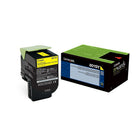 Lexmark 801SY Yellow Return Program Toner Cartridge, Standard Yield (80C1SY0)-Yellow