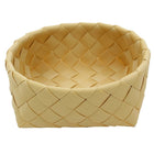 Cathay Importers Resin Round Basket, Natural, 3/Pack-Versatile, practical round storage basket handmade by skilled artisans