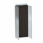 Azar Displays Pegboard Powerwing Display, 8" x 20.6", Black (700359-BLK)-Made from pegboard