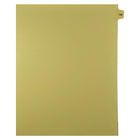Mark Maker Legal Exhibit Index Tab Buff Single Tabs, 1/15th Cut, Letter Size, No Holes, Number 136, 25 Pack-Buff Single Tabs, 1/15th Cut