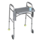 Drive Medical - Plateau pliant pour déambulateur-Gris, plastique