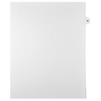 Mark Maker Legal Tabs - Letter Size - White - 1/15th cut - 25 tabs per package - 5 packages Pack - Number 93-White Single Tabs