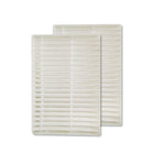 DAC HEPA Air Filter Replacement - 2 Pack-Dimensions: 3.25" x 2.25" x 0.50"