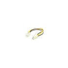 StarTech 8In Atx12V 4 Pin P4 CPU Power Extension Cable, M/F-Cord Length: 8"