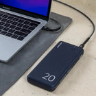 LOGiiX Piston Power Pro 20,000 mAh 65W Power Bank - Navy Blue-Battery Capacity: 20,000 mAh