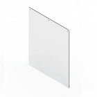 Mark Maker Acrylic Hanging Sneeze Guard - 32" W x 48" H-Our transparent hygiene sneeze guards reinforce social distancing, while helping to protect front-line employees and customers against the potential spread of germs.