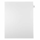 Mark Maker Legal Exhibit Index Tab White Single Tabs, 1/15th Cut, Letter Size, No Holes, Number 32, 25 Pack-White Single Tabs, 1/15th Cut