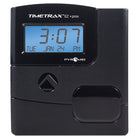 Pyramid Time Systems TimeTrax EZ Series 50 Employee Base Package Software Based Proximity Time Clock System, Black (PPDLAUBKN)-Date, time and day; backlit LCD Display; AM/PM or military time