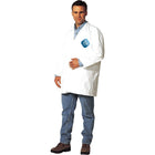 Dupont Personal Protection, Tyvek 400 Lab Coat, Tyvek, White, Small - 12 Pack-Colour: White