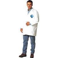 Dupont Personal Protection, Tyvek 400 Lab Coat, Tyvek, White, Small - 12 Pack-Colour: White