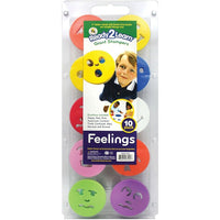Ready2Learn Giant Stampers, Feelings (CE-6753)-Rubber, stamper