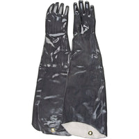 Showa Best Glove Chemical Resistant Gloves, Size 10/Large, 31" L, Neoprene, Cotton Inner Lining - 2 Pack-Inner Lining Cotton