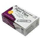 Charles Leonard Non Skid Jumbo Paper Clips, 20 Pack (CHL302)-Size: Jumbo