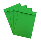 JAM Paper 6 x 9 Open End Catalogue Coloured Envelopes, Green Recycled, 250 Pack-Gum