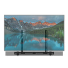 Kanto Universal Sound Bar VESA Mounting TV and Wall Mount - Black-Dimensions: 25.7'' x 4.5'' x 17'' (65.3 x 11.4 x 43.2 cm)