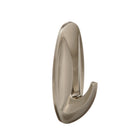 Command Decorative Hooks - Medium - Brushed Nickel - 3 Pack-Removes Cleanly: Reorganize when inspiration strikes. These wall hooks leave no sticky adhesive behind. Perfect to use inside cabinets and closets, in your college dorm, apartment, home, and office