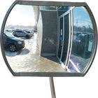Zenith Safety Roundtangular Convex Mirror, 20", Outdoor-Height: 20"