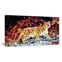 Designart On the Prowl Cheetah Animal Art, Multiple Sizes, (PT2417-32-16)-Print