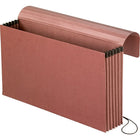 Pendaflex Earthwise Recycled File Pocket, Legal Expanding Wallet with Flap, 3-Pack-Full flap with elastic closure
