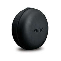Veho Headphone Travel Carry Case - Black-Designed to keep your wireless headphones protected