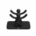 Umbra BUDDY - Porte servietttes en papier noir-Buddy. Le porte-serviettes Buddy est une version moderne et rajeunie du porte serviettes traditionnel.